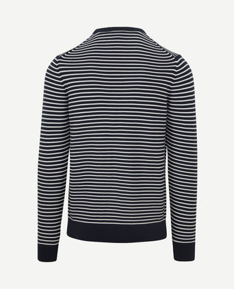 Respect trui otto blauw streep