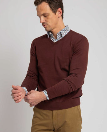 Suitable respect vinir pullover bordeaux