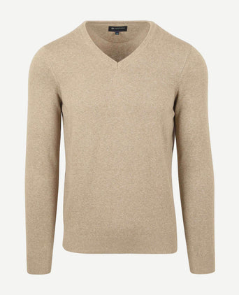 Respect vinir pullover melange sand