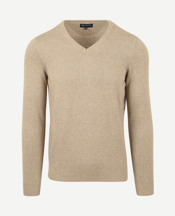 Respect vinir pullover melange sand