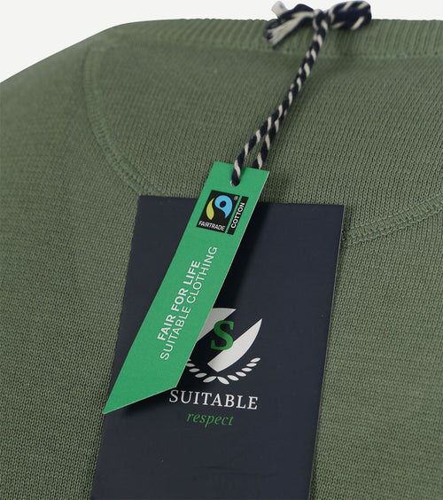 Suitable respect vinir pullover mid groen