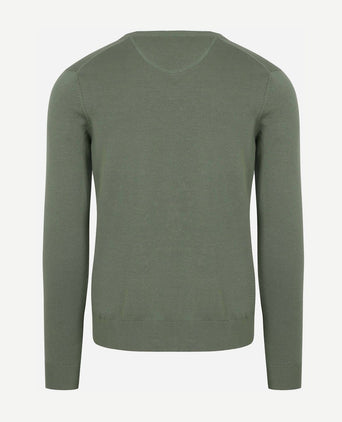 Suitable respect vinir pullover mid groen