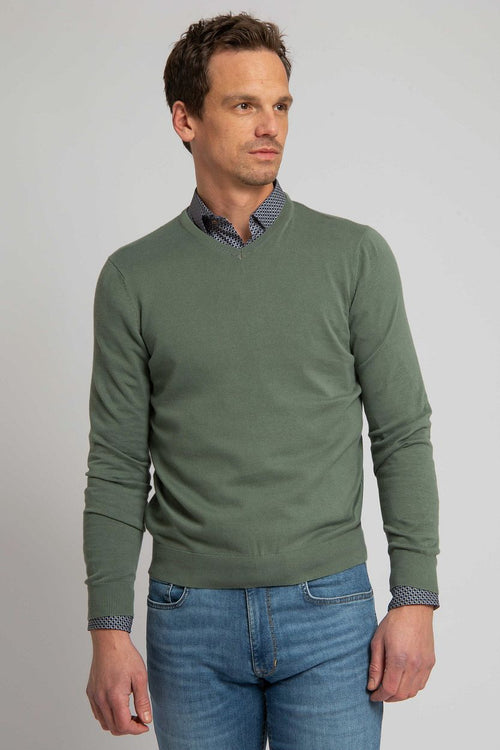 Suitable respect vinir pullover mid groen