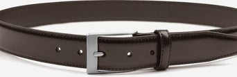 Riem donkerbruin leer 023