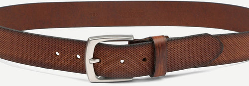 Riem leer cognac bruin