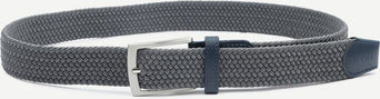 Geweven riem antraciet