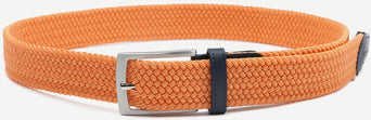 Geweven riem oranje