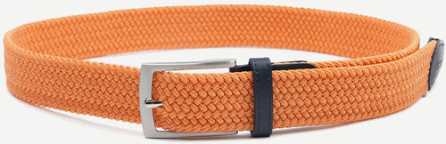 Geweven riem oranje