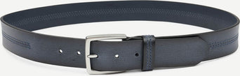 Riem leer donkerblauw