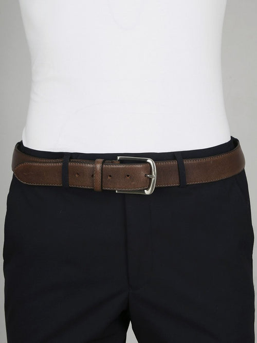 Suitable riem casual donkergrijs