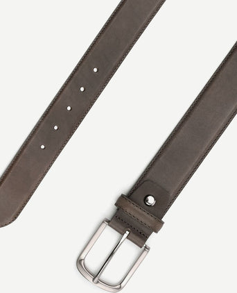 Suitable riem casual donkergrijs