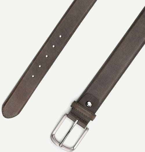 Suitable riem casual donkergrijs