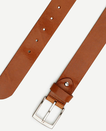 Suitable riem leer cognac 022