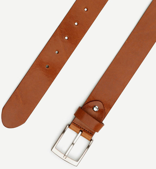 Suitable riem leer cognac 022