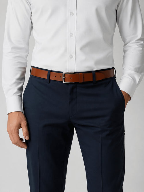 Riem leer cognac 022