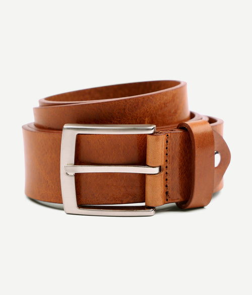 Suitable riem leer cognac 022
