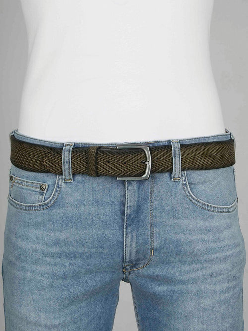 Suitable riem structuur leer groen