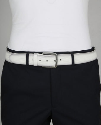 Suitable riem structuur leer wit