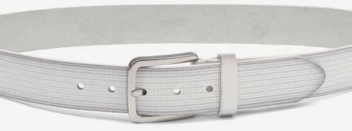 Suitable riem structuur leer wit