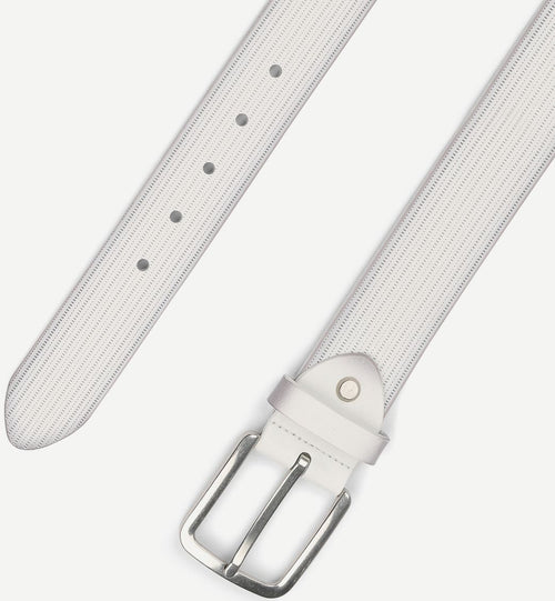 Suitable riem structuur leer wit