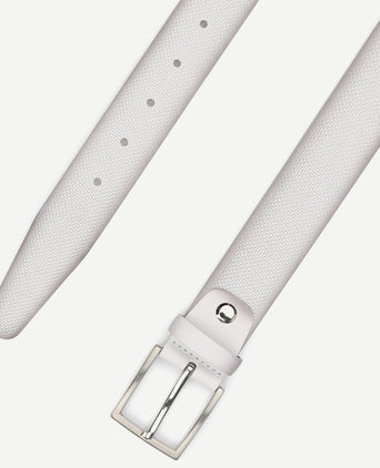 Suitable riem structuur leer wit