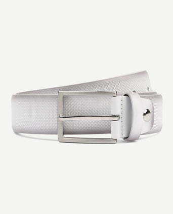 Suitable riem structuur leer wit