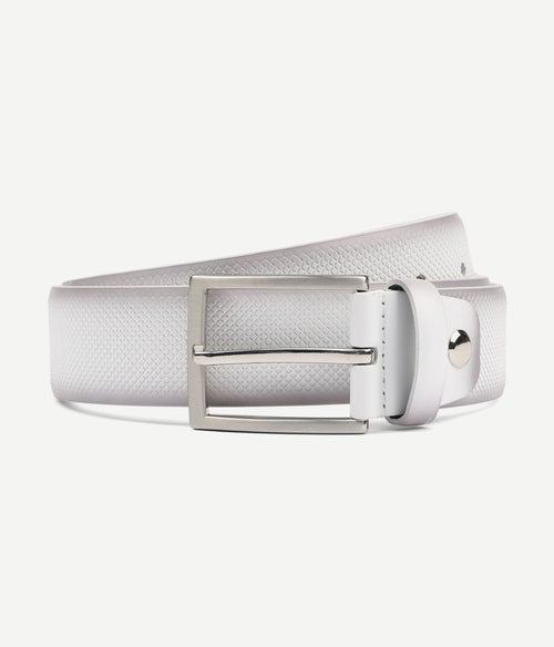 Suitable riem structuur leer wit