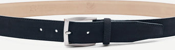 Suitable riem suede donkerblauw 309