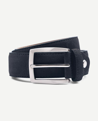 Riem suede donkerblauw 309