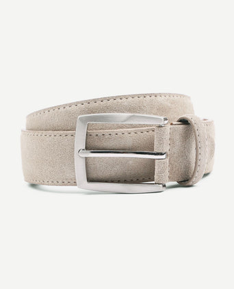 Riem suede wit beige