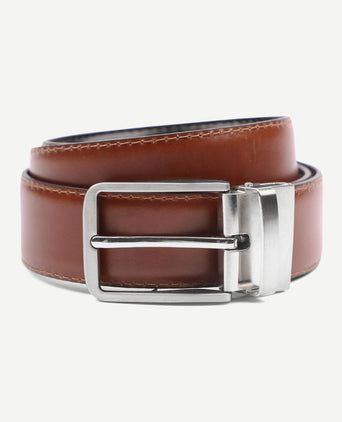 Riem zwart leer