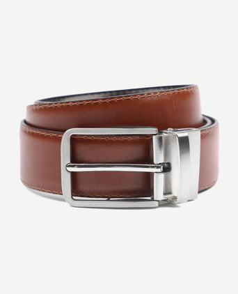 Riem zwart leer