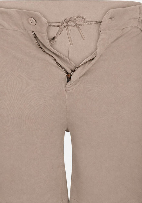 Rink short heavy jersey taupe