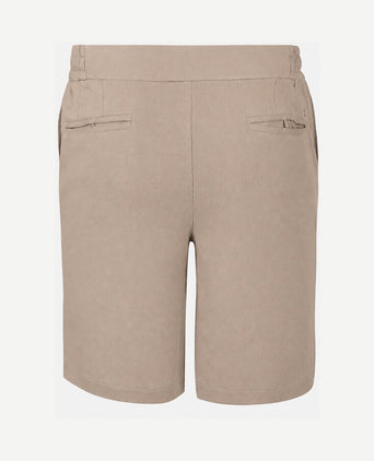 Rink short heavy jersey taupe