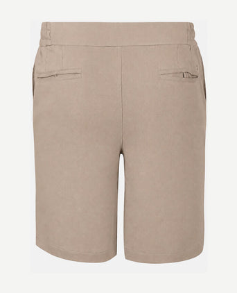 Rink short heavy jersey taupe