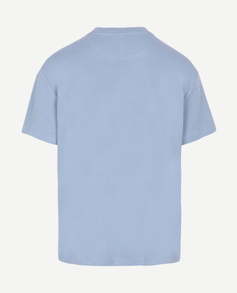 Rink t-shirt heavy jersey blauw