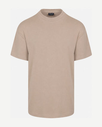 Rink t-shirt heavy jersey taupe