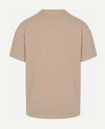 Rink t-shirt heavy jersey taupe