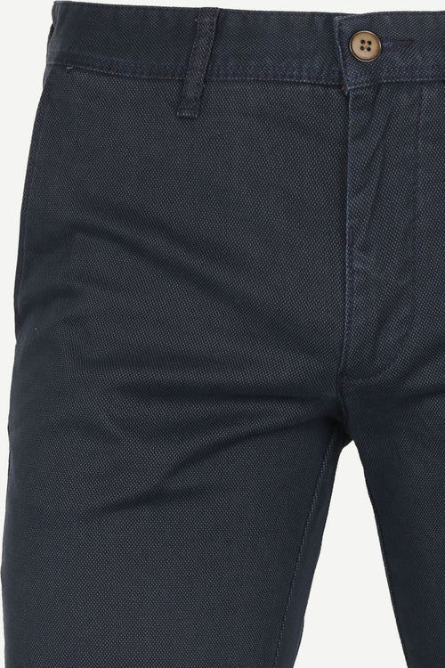 Suitable sartre chino donkerblauw