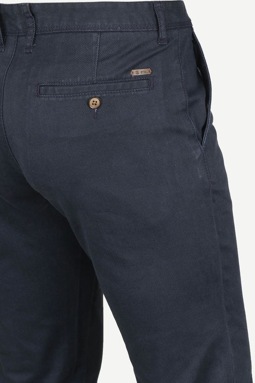 Suitable sartre chino donkerblauw