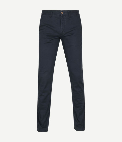 Suitable sartre chino donkerblauw