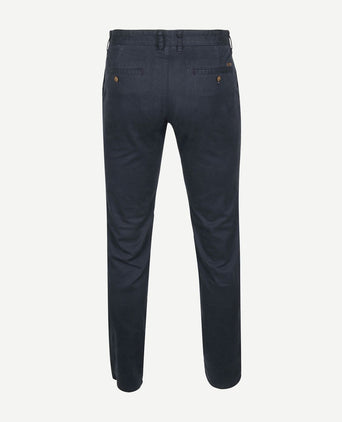Suitable sartre chino donkerblauw