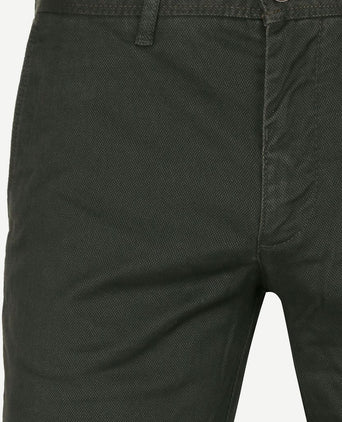 Suitable sartre chino donkergroen