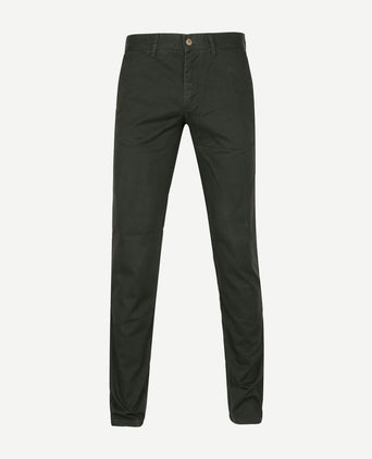 Suitable sartre chino donkergroen