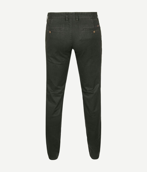 Suitable sartre chino donkergroen