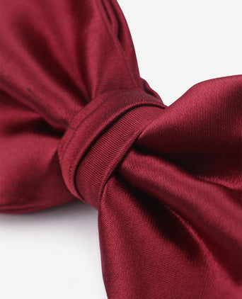 Suitable satijnen strik bordeaux