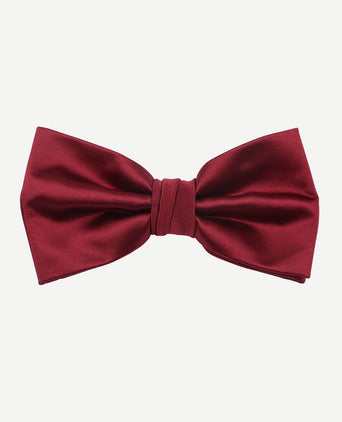 Suitable satijnen strik bordeaux