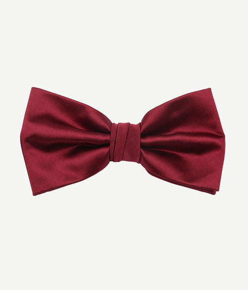 Suitable satijnen strik bordeaux