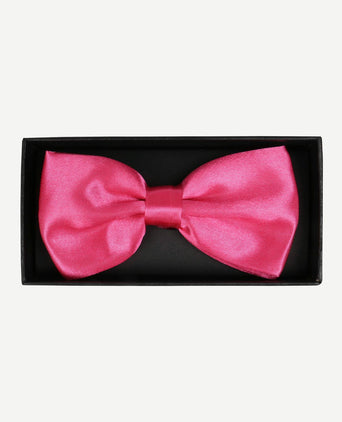 Suitable satijnen strik fuchsia roze