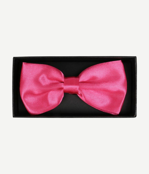 Suitable satijnen strik fuchsia roze